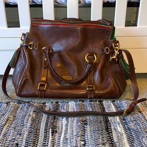 Dooney & Bourke full grain Florentine Satchel